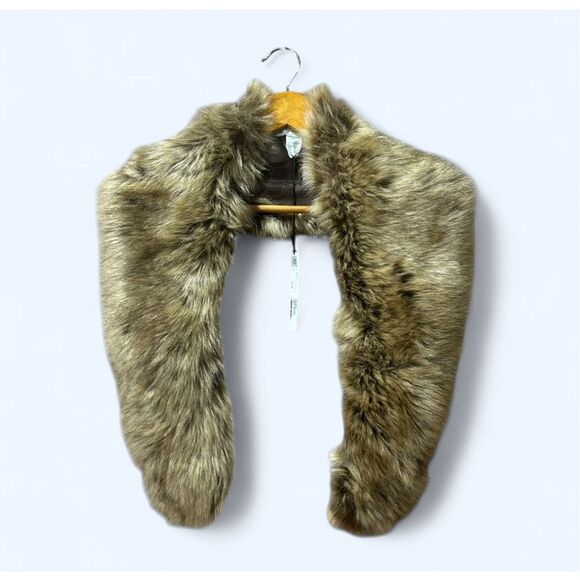 Sole Society Nordstrom Brown NWT Scarf Neck Warmer - Picture 1 of 5